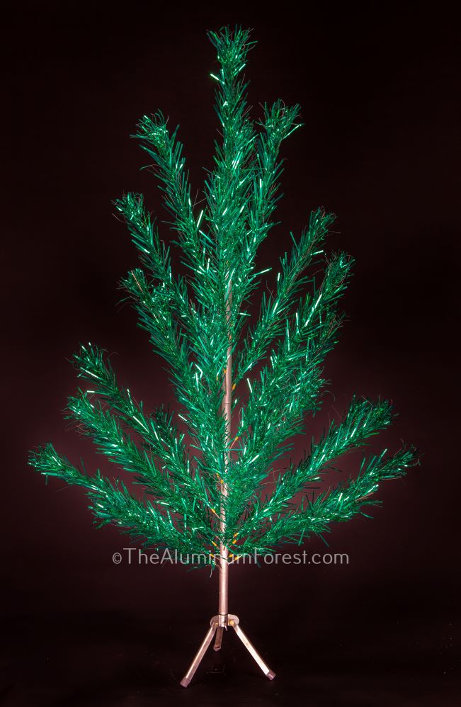 Fairyland Green Aluminum Christmas Tree