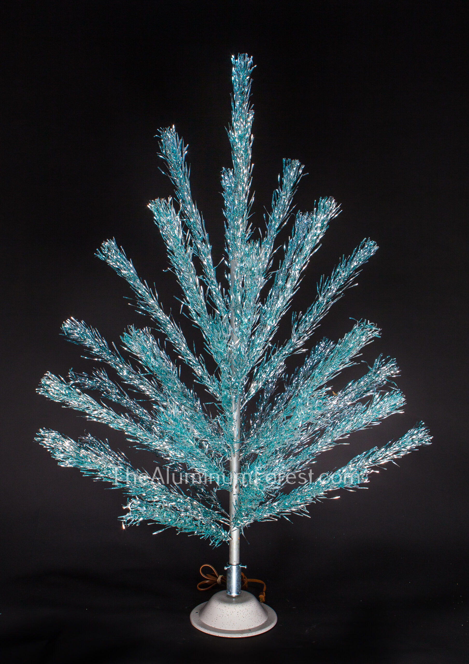 MTCo Royal Pine Ice Blue Aluminum Christmas Tree