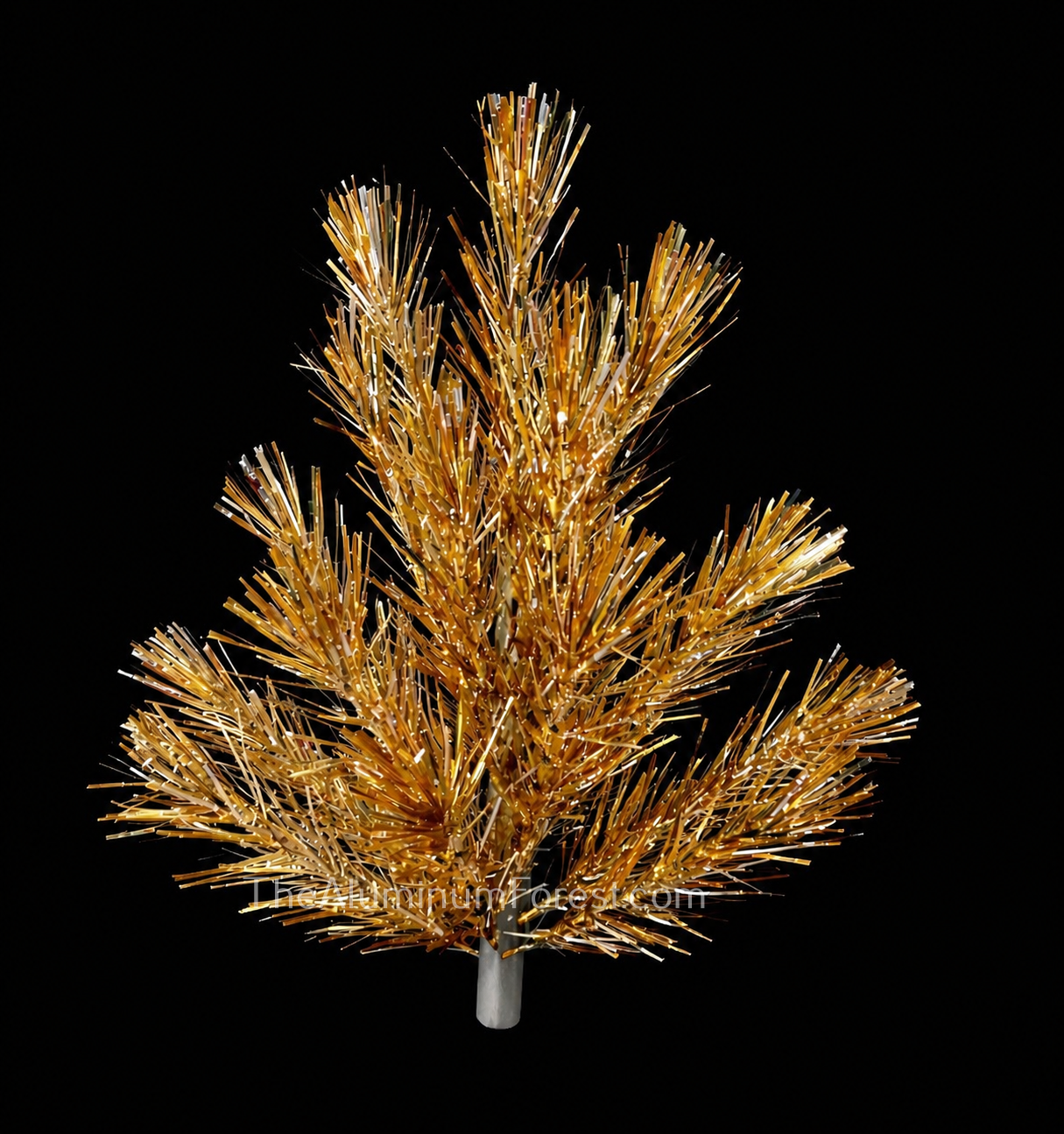 MTCo Wall Tree Courtesy of Amanda Clayton Aluminum Christmas Tree