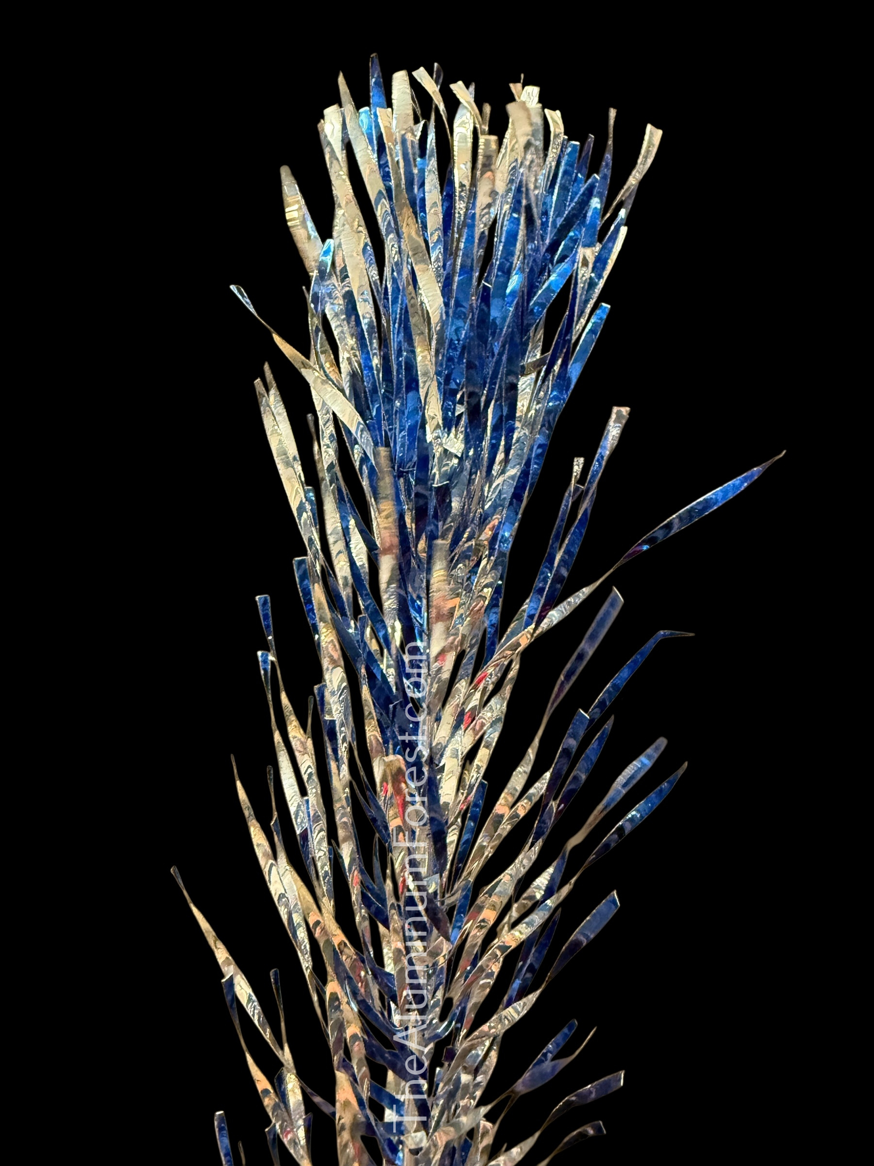MTCo Wall Tree Royal Courtesy of Jennifer Jordan Aluminum Christmas Tree