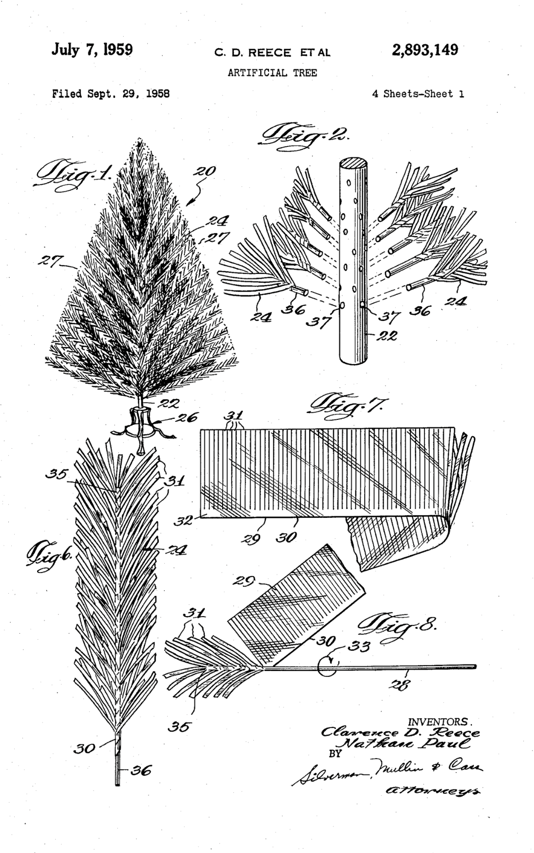 Aluminum Christmas Tree