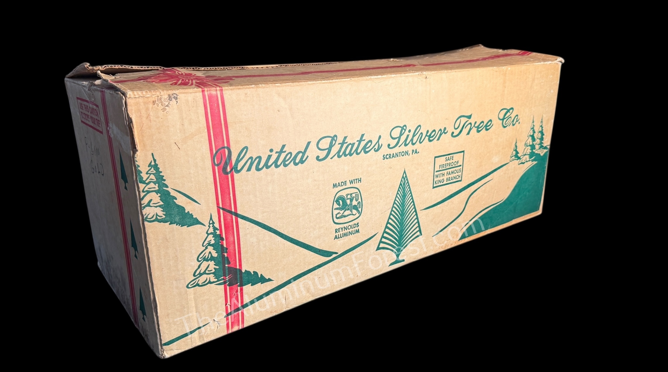 USSTCo Box Aluminum Christmas Tree