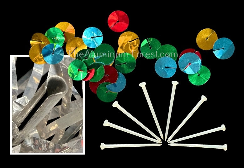 Car-Mac Reflector Disc Components Aluminum Christmas Tree