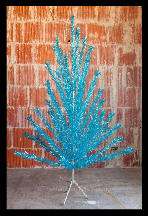 Fairyland Blue Aluminum Christmas Tree